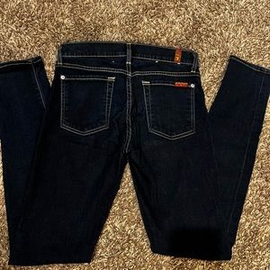 7 For All Mankind Women’s Skinny Jean Size 27